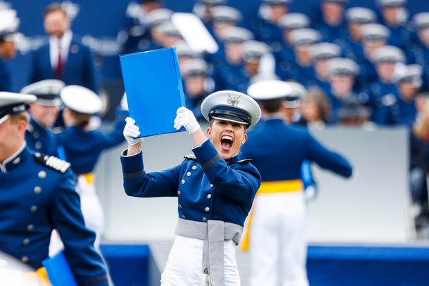 U.S. Air Force Academy Holds Graduation Ceremonies