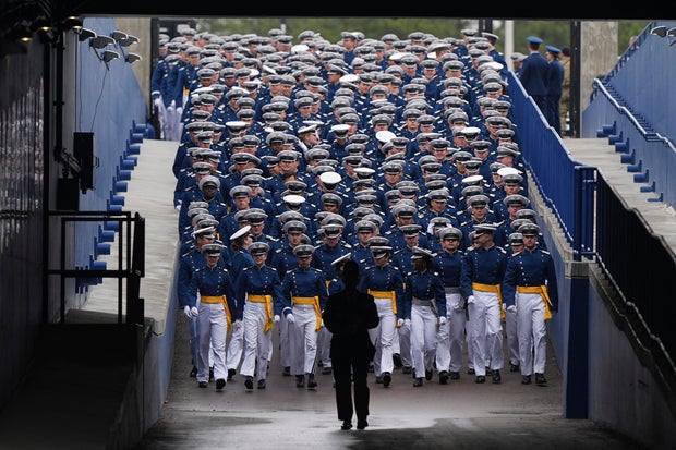 US-POLITICS-VANCE-AIR FORCE