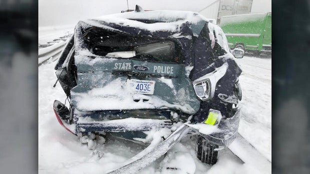 Cruiser struck