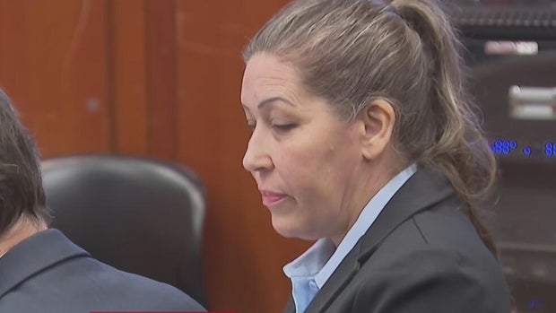 Shannon O'Connor in court 