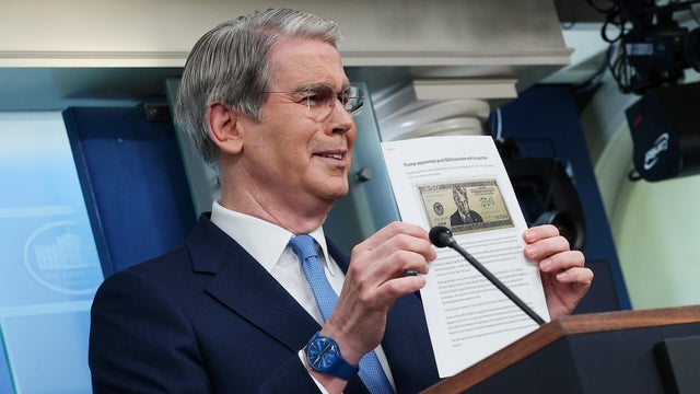 Treasury Secretary Bessent Holds A Press Briefing At The White House 