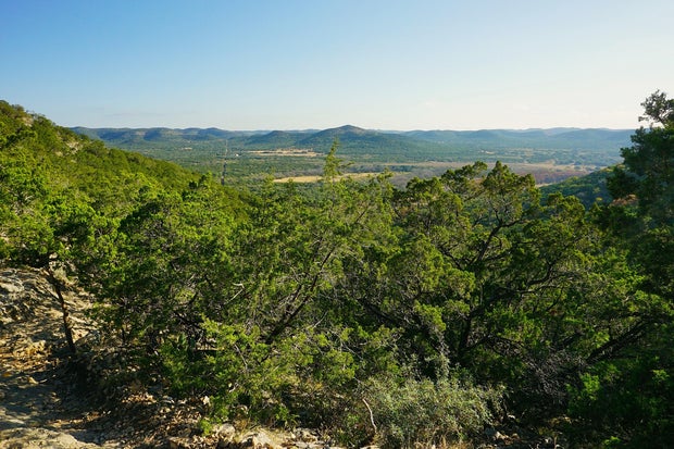 Garner State Park Texas and the Rio Frio near Uvalde Texas