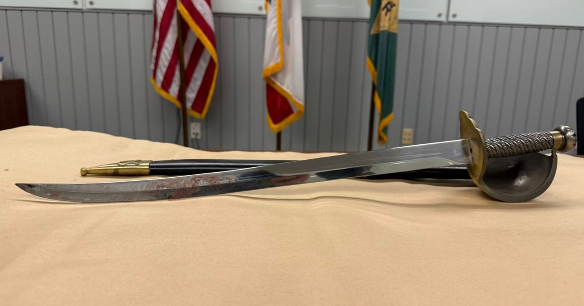 Suspect in Mariposa samurai sword attack arrested in homeless camp, faces attempted murder charge