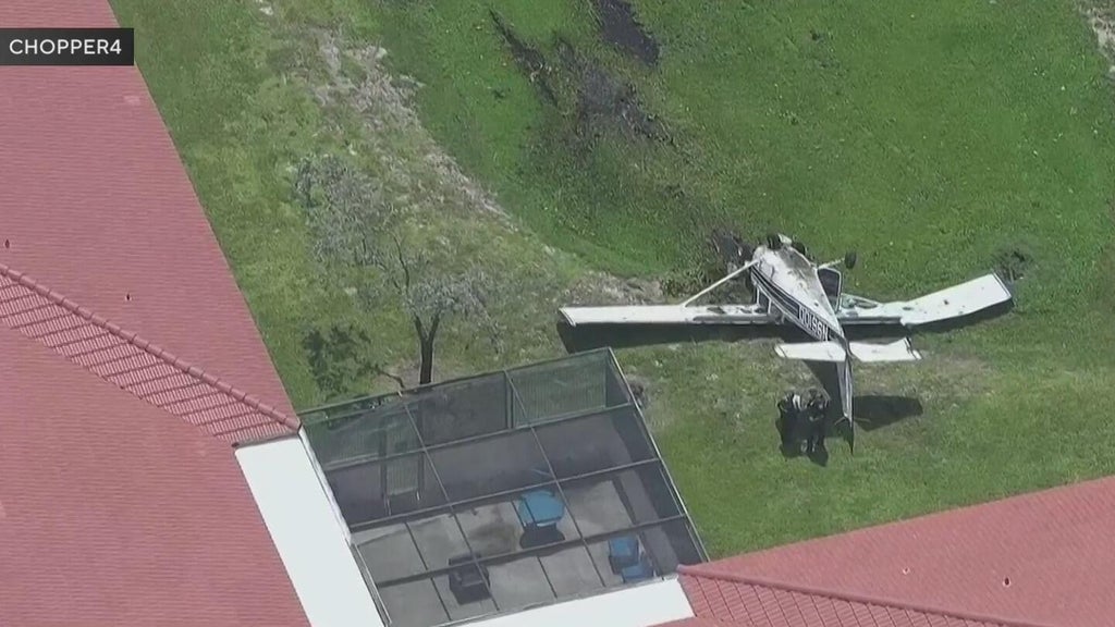 Pembroke Pines plane crashes near North Perry Airport in Broward, officials say