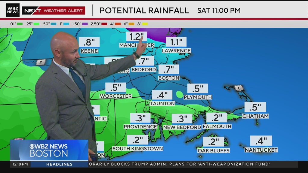 Next Weather: WBZ midday forecast for May 29, 2026