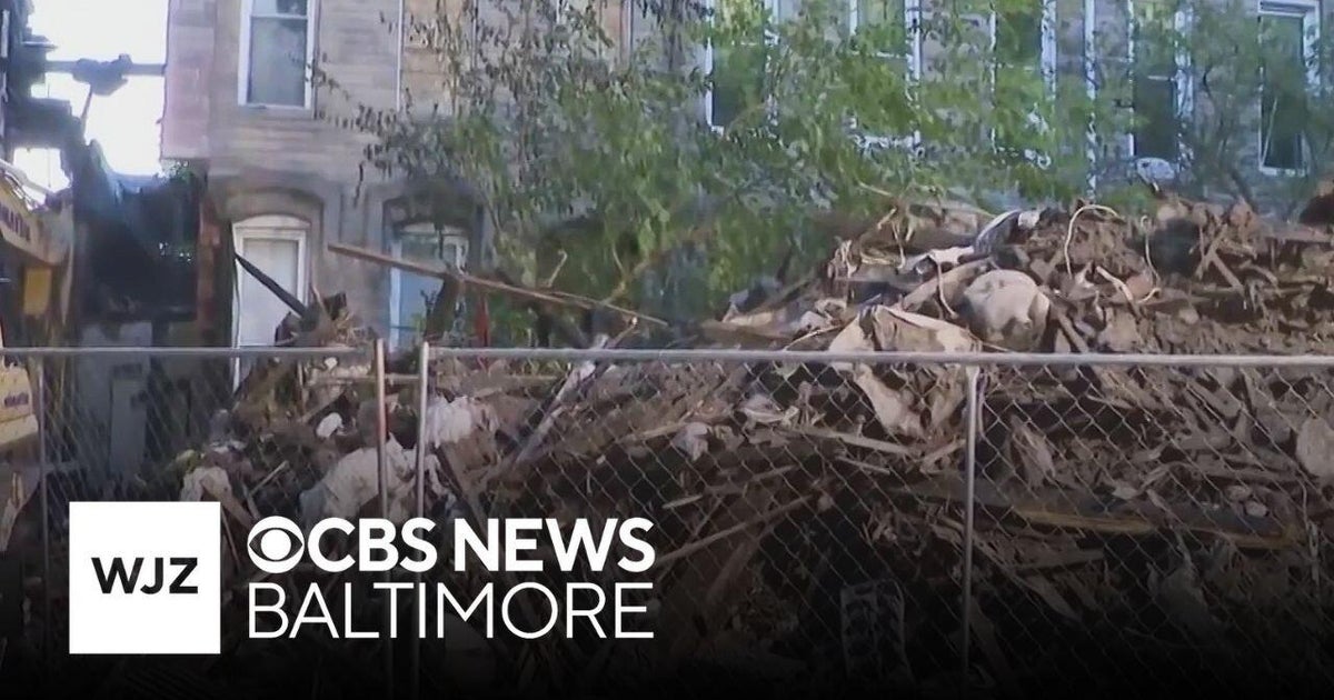 One person still missing day after rowhome fire in Baltimore - CBS ...