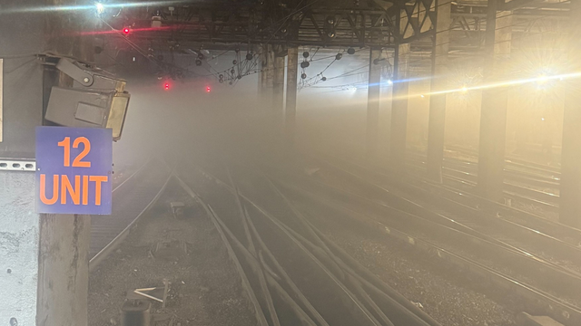 NJ Transit, Amtrak suspended at Penn Station due to fire NJ Transit and Amtrak trains are suspended between Penn Station New York and Newark Penn Station. Long Island Rail Road trains are partially restored.