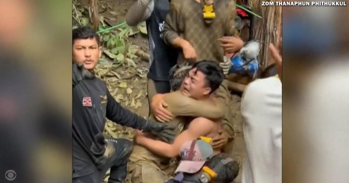 4 more men find way through Laos cave to freedom