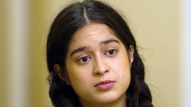 Setareh, who didn't want to be identified by her last name, speaks with CBS News' Lindsey Reiser about the war with Iran. 
