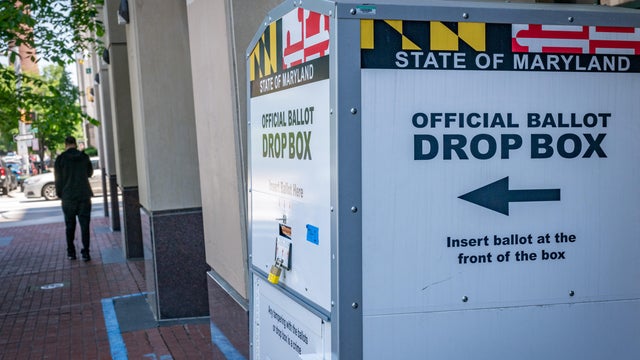 Maryland Ballot Drop Box 