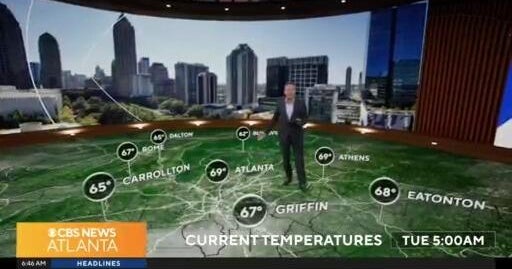 Atlanta weather forecast: Cooler temps, spotty afternoon storms before ...