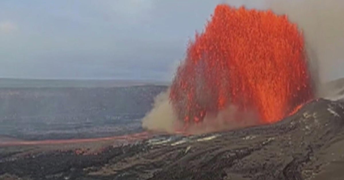 Eruptions at Kilauea Volcano in Hawaii
