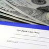 Business income banking transfer slip 