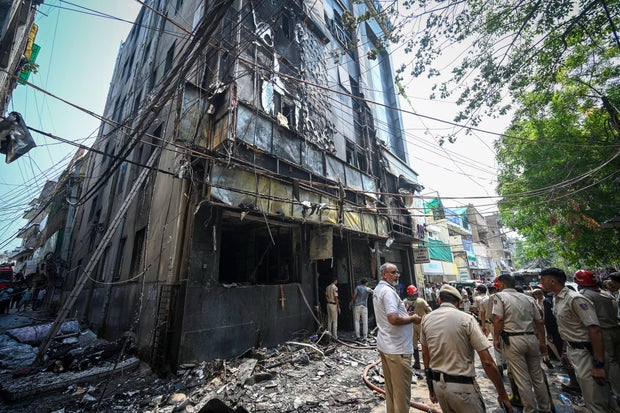 At least 21, mostly foreign nationals, dead in fire at India hotel