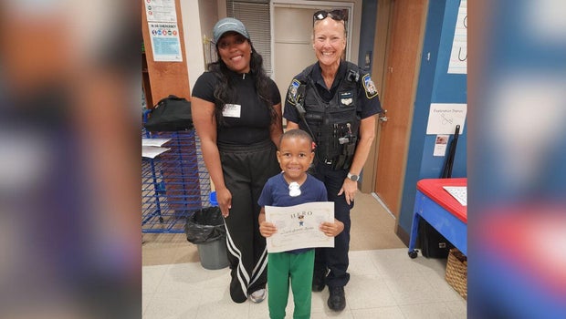 Baltimore County 5-year-old, 10-year-old honored for saving grandmother's life