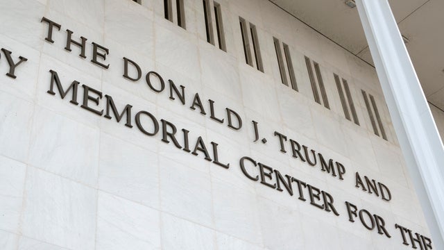 The Donald J. Trump and John F. Kennedy Memorial Center for the Performing Arts Exterior 