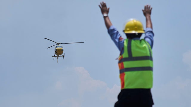 CORRECTION Nepal Everest Sherpa Rescued 