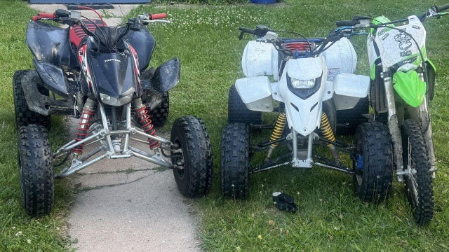 Dirt Bikes and ATVs Seized in Baltimore, Maryland 