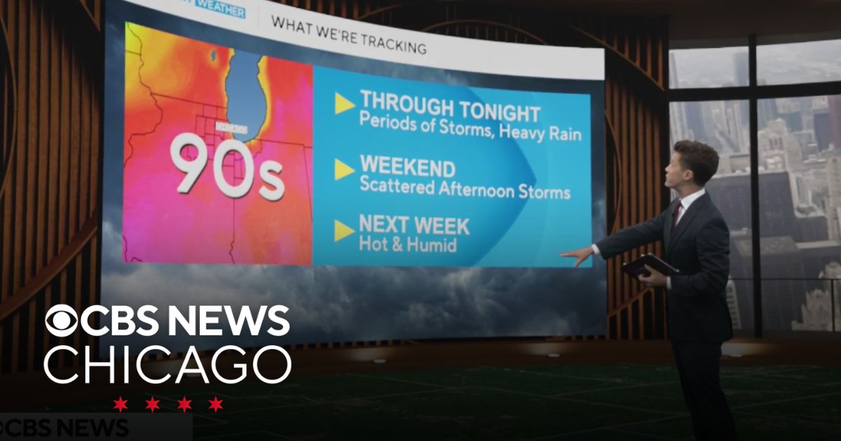 Rain expected Friday in Chicago - CBS Chicago