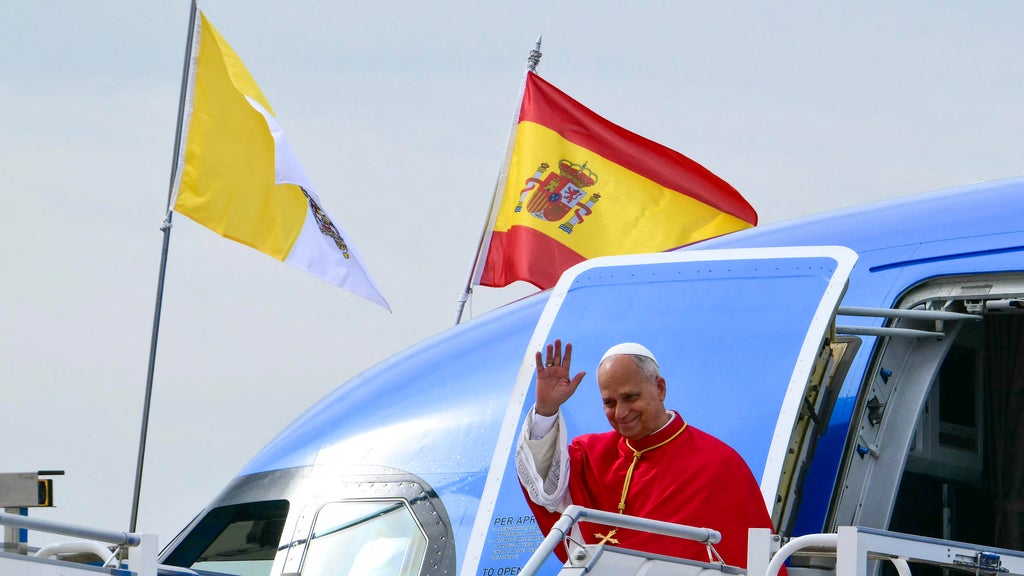 Pope Leo urges Spaniards to to set aside "polarizing narratives" during first papal visit in 15 years