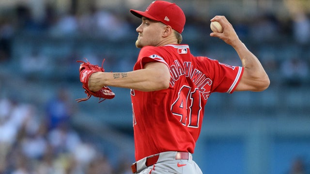 Angels Dodgers Baseball 
