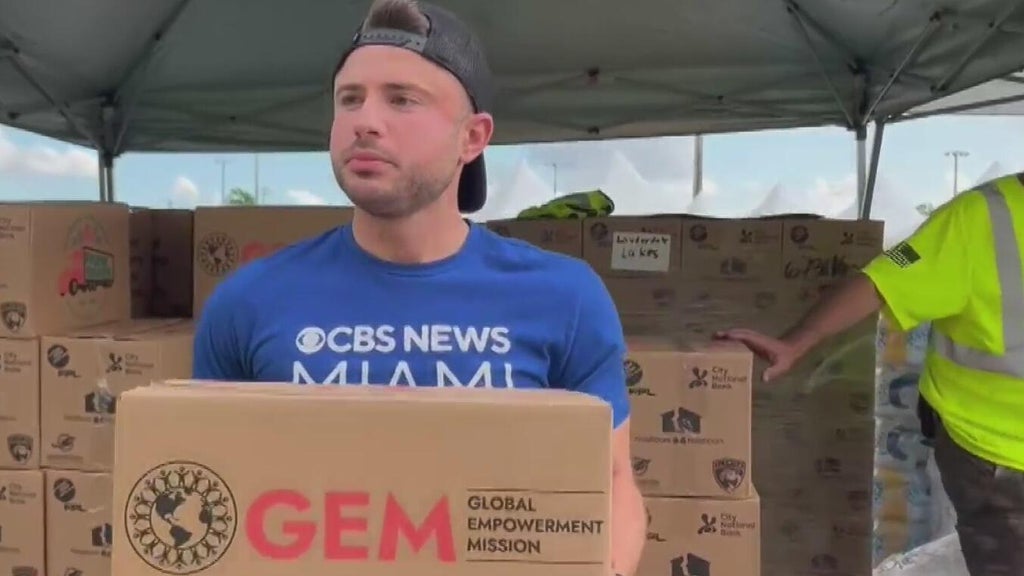 CBS News Miami is giving back this hurricane season delivering supplies across South Florida