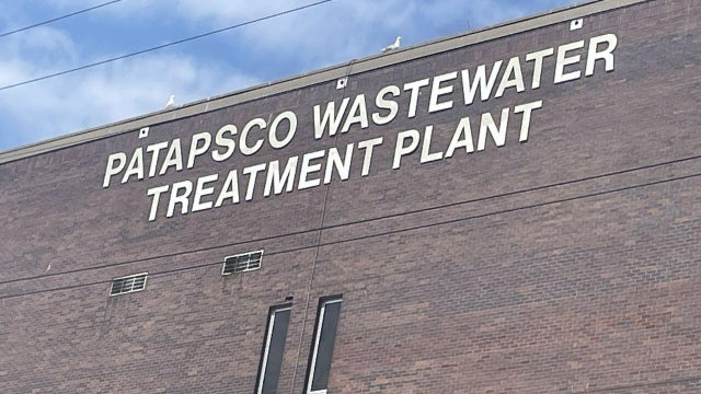 Patapsco Wastewater Treatment Plant in Baltimore, Maryland 