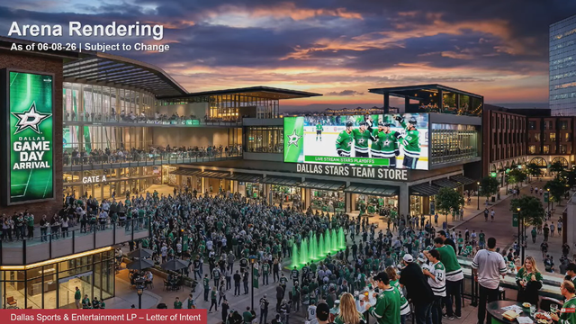 Dallas Stars proposed Willow Bend site 