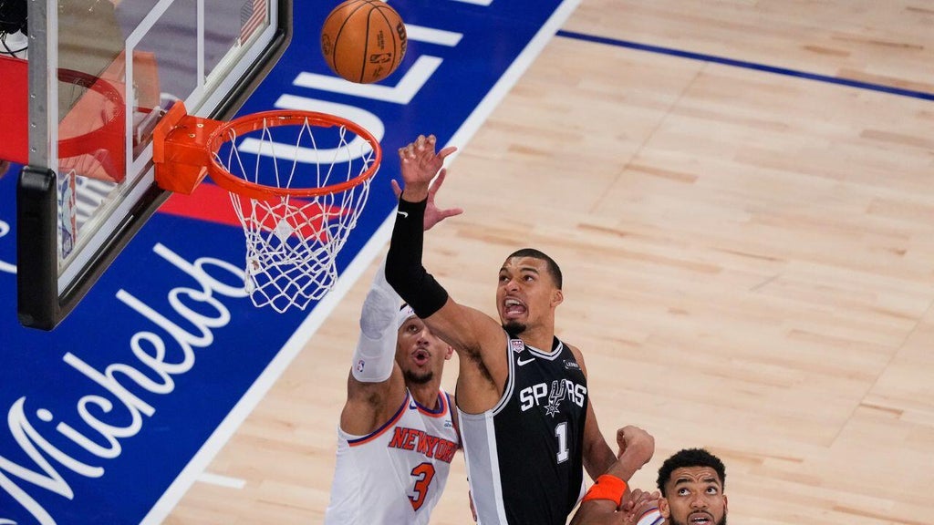 Wembanyama, Spurs take their game to another level, hold off Knicks in Game 3 of NBA Finals