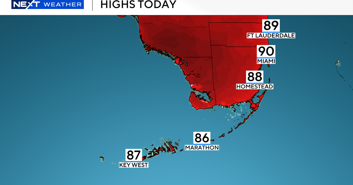 Toasty Tuesday ahead in South Florida ahead of rising rain, thunderstorms chances this week