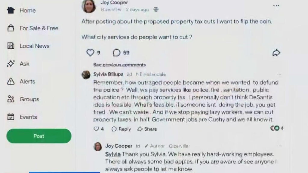 Florida's proposed property tax plan could cut city services. A Broward mayor is asking residents for their input.