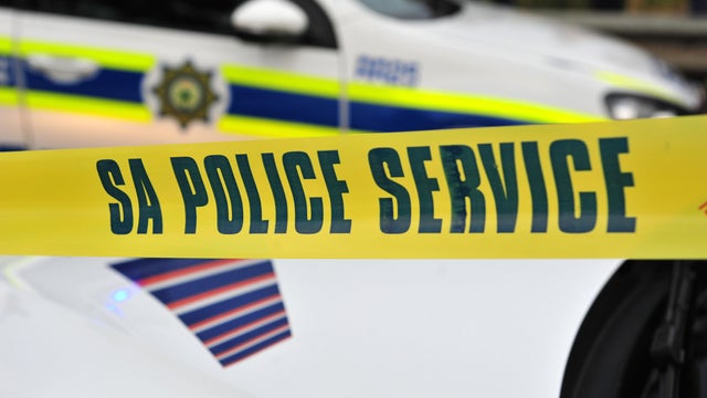 SAPS (South African Police Services) Crime scene tape 