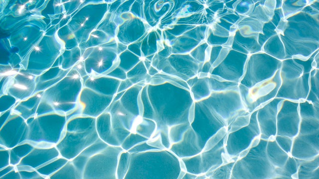 Sunlight Reflection in Pool Water 