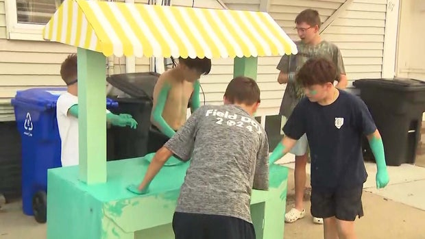 Lemonade stand robbbed