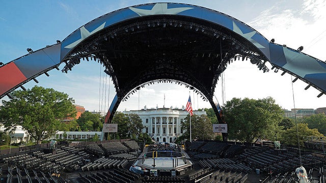 White House South Lawn UFC Construction 