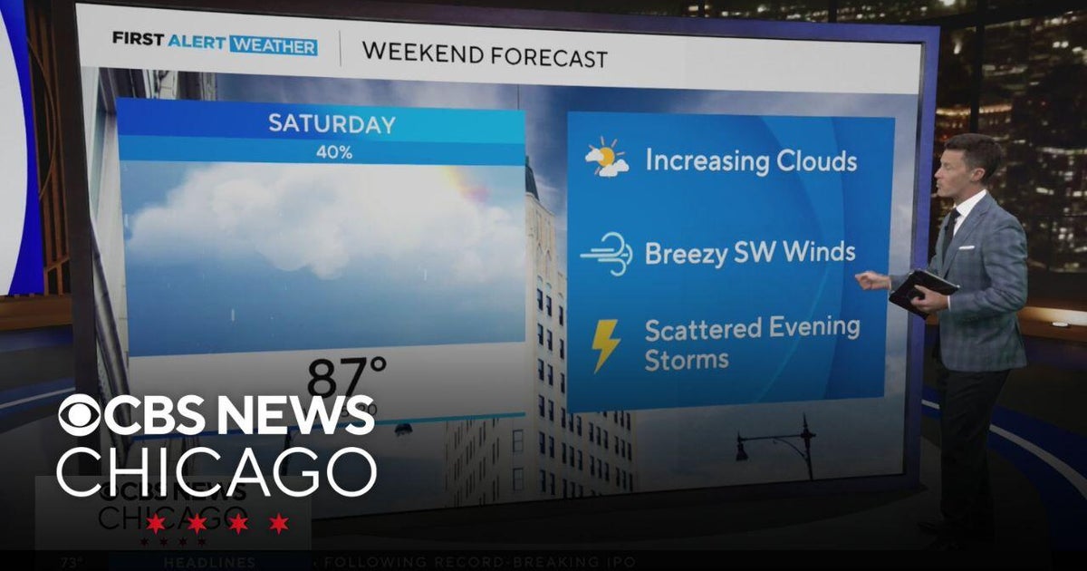 Chicago weather: Clear and cool Friday night, storms possible Saturday