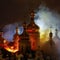 Deadly Russian strikes leave landmark Ukraine cathedral in flames