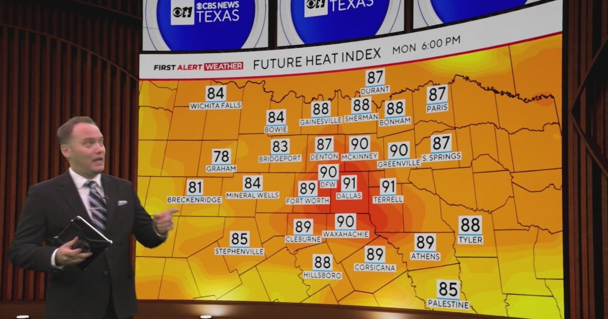 North Texas stays storm‑free Sunday as low rain chances return Monday