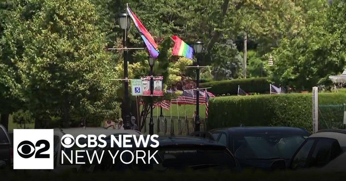 Pride flags, Hometown Heroes banners at center of controversy in Long Island village - CBS News