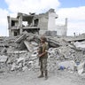 Lebanese residents return to the rubble of their homes in Nabatieh 