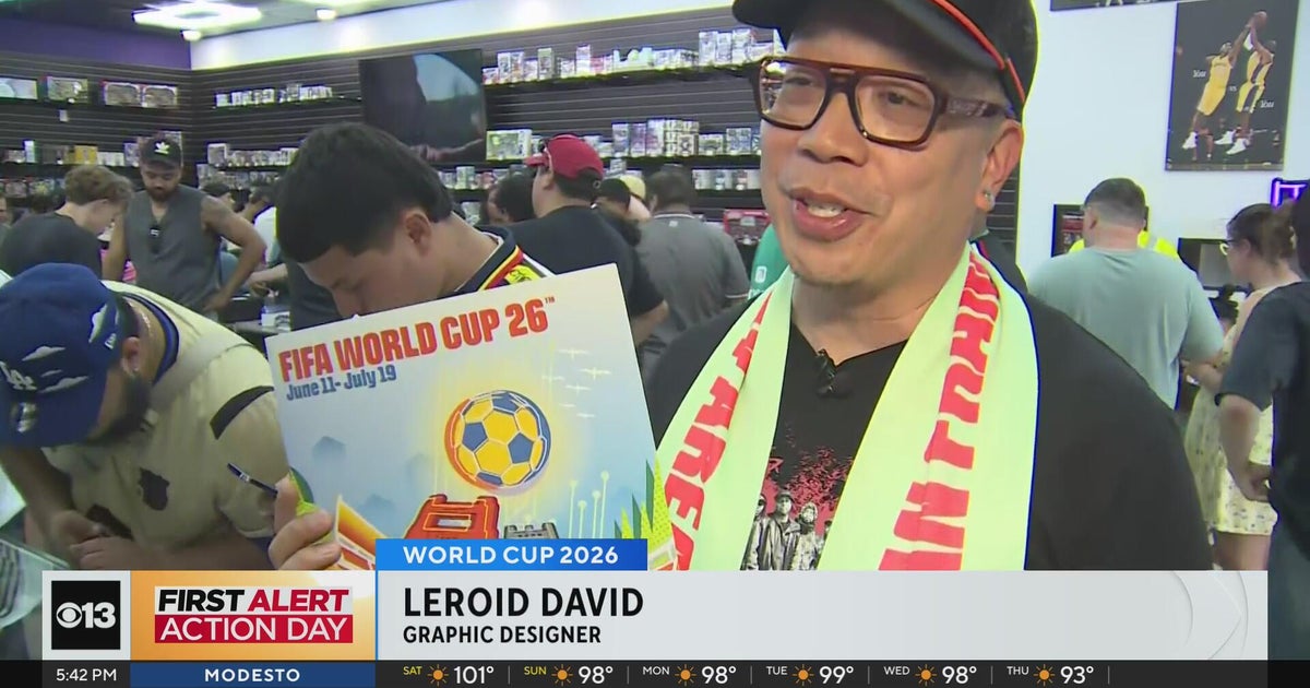 Sacramento man&rsquo;s art on display during World Cup