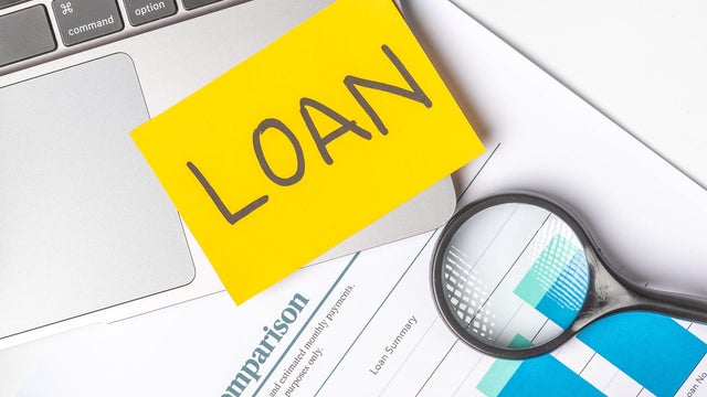 Tools for understanding loan options in finance office during daytime hours 