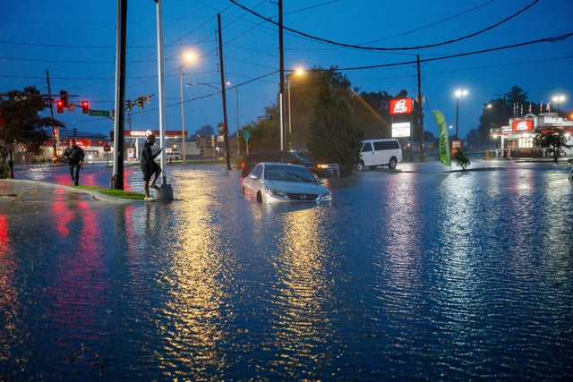Remnants from Tropical Storm Arthur drench Gulf states, flooding homes and  forcing evacuations - CBS News