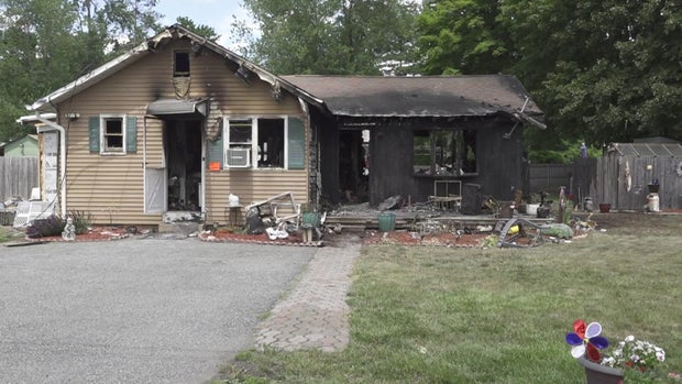 House destroyed by fire