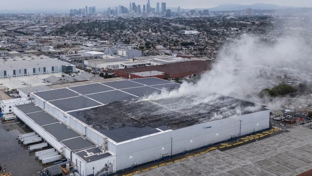Lineage Logistics cold storage fire 
