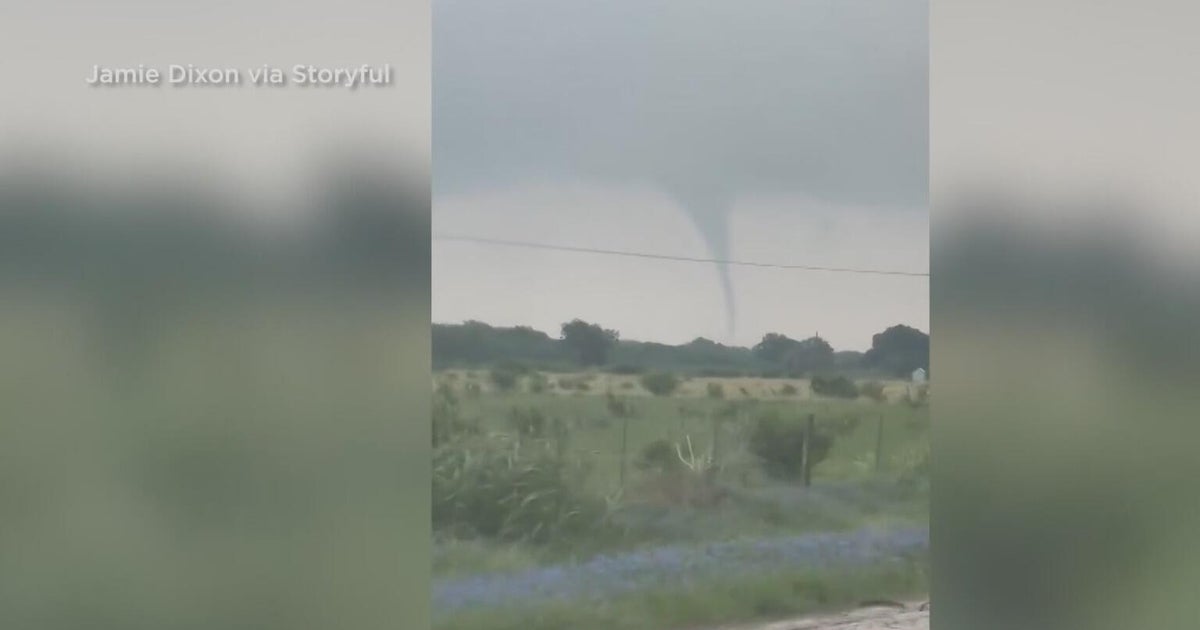 Tornado caught on video in Southeast Texas