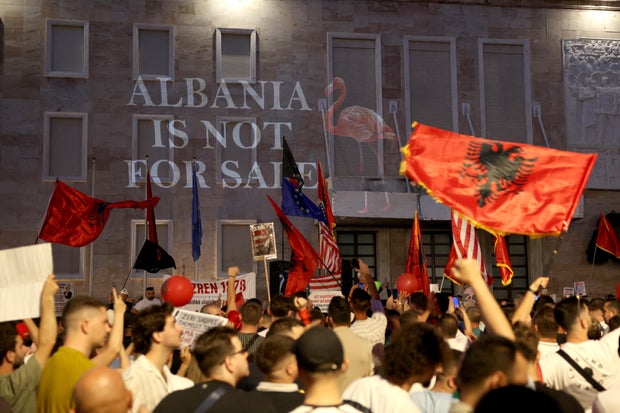 ALBANIA-US-POLITICS-ENVIRONMENT-CONSTRUCTION