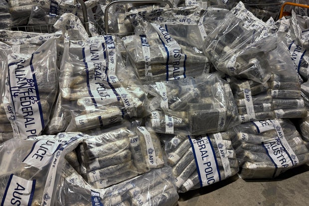 Record stash of cocaine found buried underground in Australia