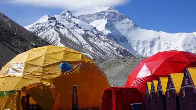 Base Camp On North Slope Of Mt. Qomolangma Not Affected By COVID-19 