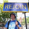 London march marks 10 years since Brexit with calls to rejoin EU 